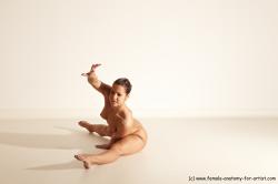 Modern Aerobic reference poses of Estera